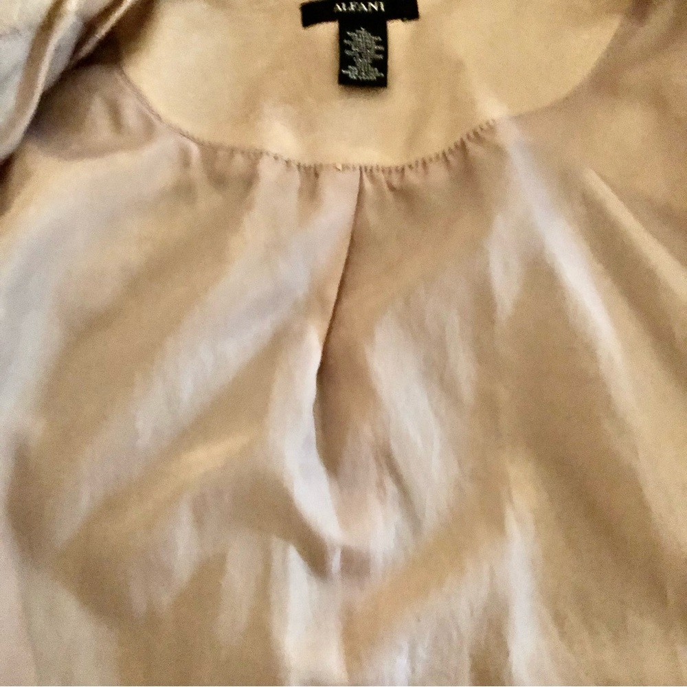 Leather Like Blush Short Jacket Size Large - Picture 3 of 7
